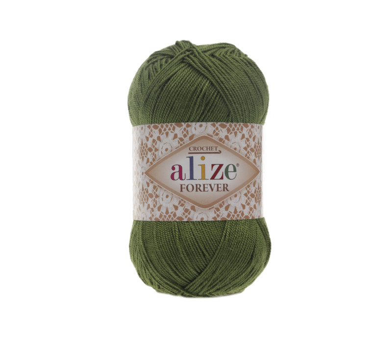 Пряжа Alize Forever Chrochet 35 Green Пряжа Alize Forever Chrochet 35 Green