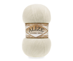 Пряжа Alize Angora Gold 01
