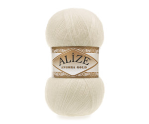 Пряжа Alize Angora Gold 01