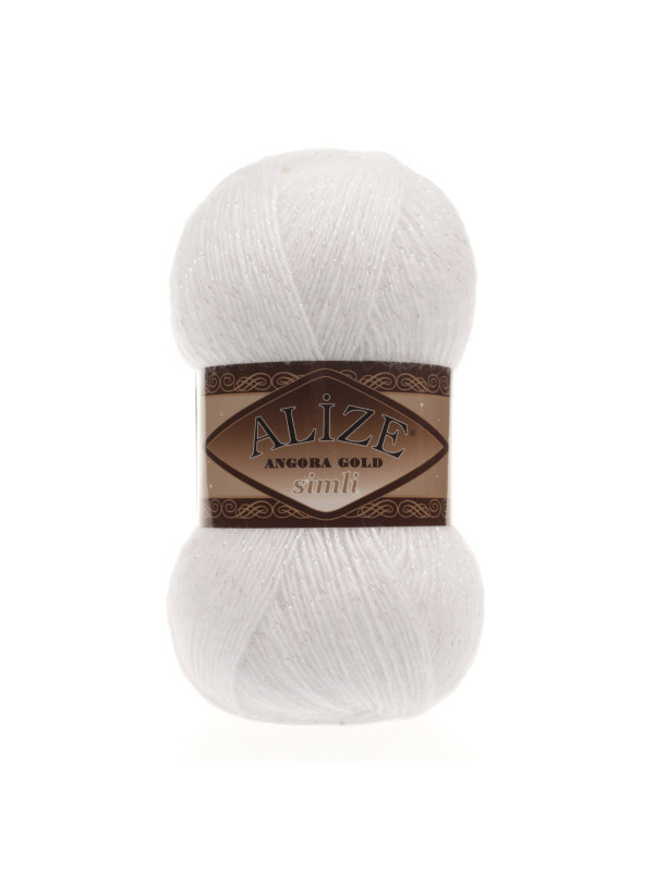 Пряжа Alize Angora Gold Simli 55