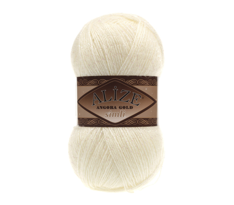 Пряжа Alize Angora Gold Simli 62 Пряжа Alize Angora Gold Simli 62