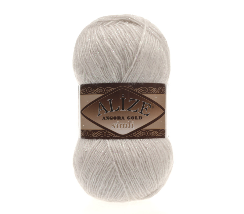 Пряжа Alize Angora Gold Simli 599 Пряжа Alize Angora Gold Simli 599