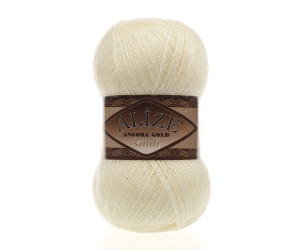 Пряжа Alize Angora Gold Simli 01