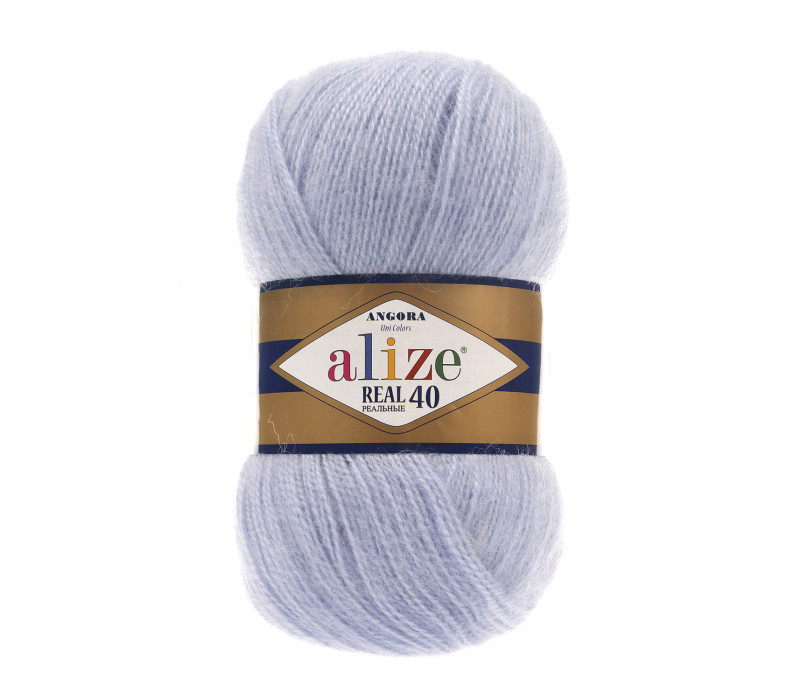 Пряжа Alize Angora Real 40 цвет 51 Пряжа Alize Angora Real 40 цвет 51
