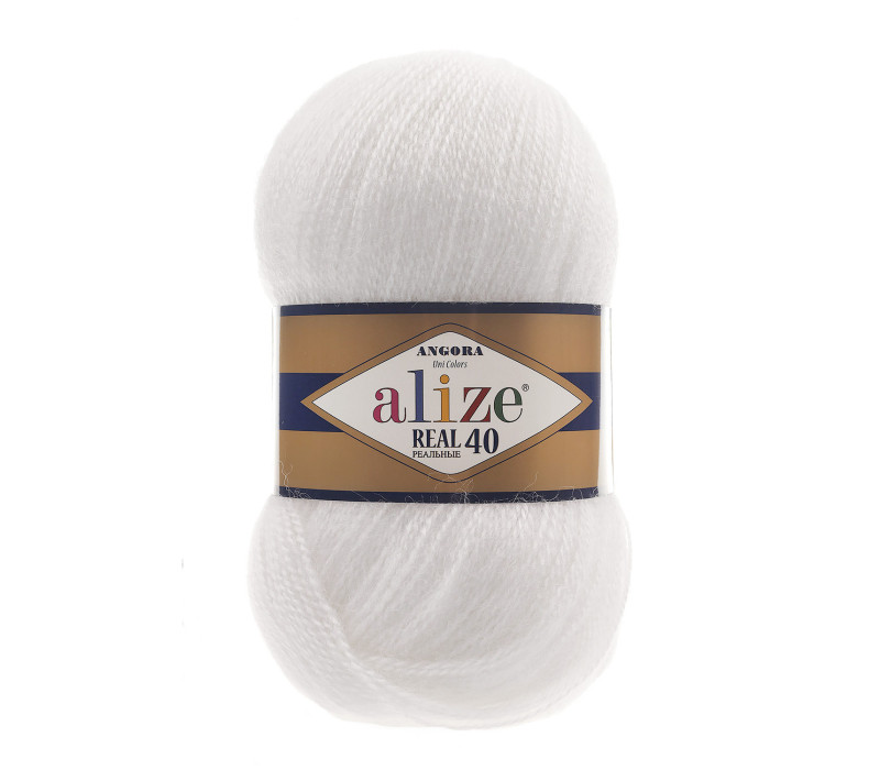 Пряжа Alize Angora Real 40 цвет 55