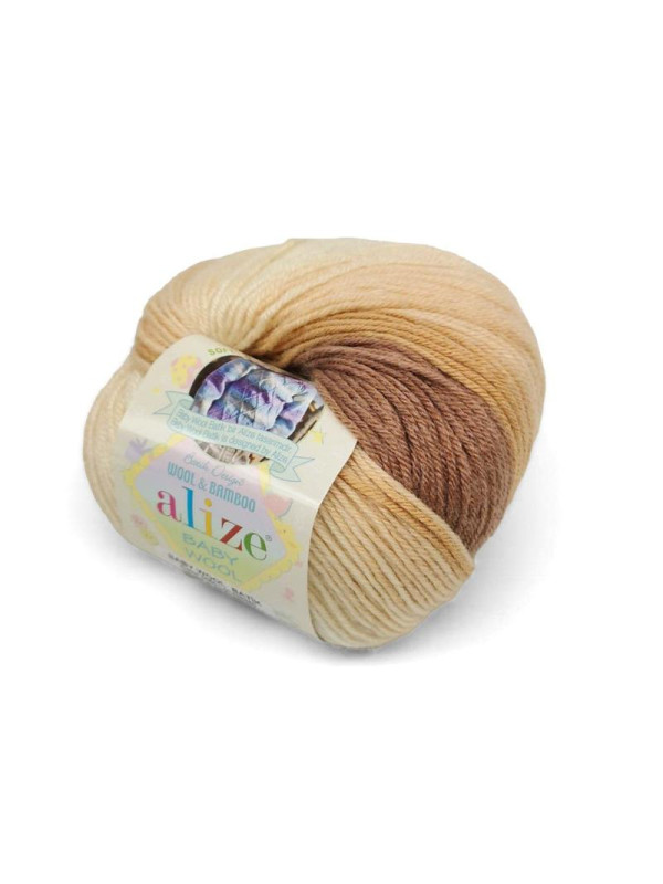 Пряжа Alize Baby Wool Batik 3050