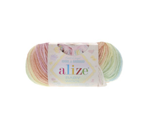 Пряжа Alize Baby Wool Batik 3563