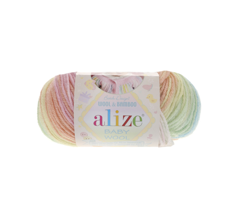 Пряжа Alize Baby Wool Batik 3563