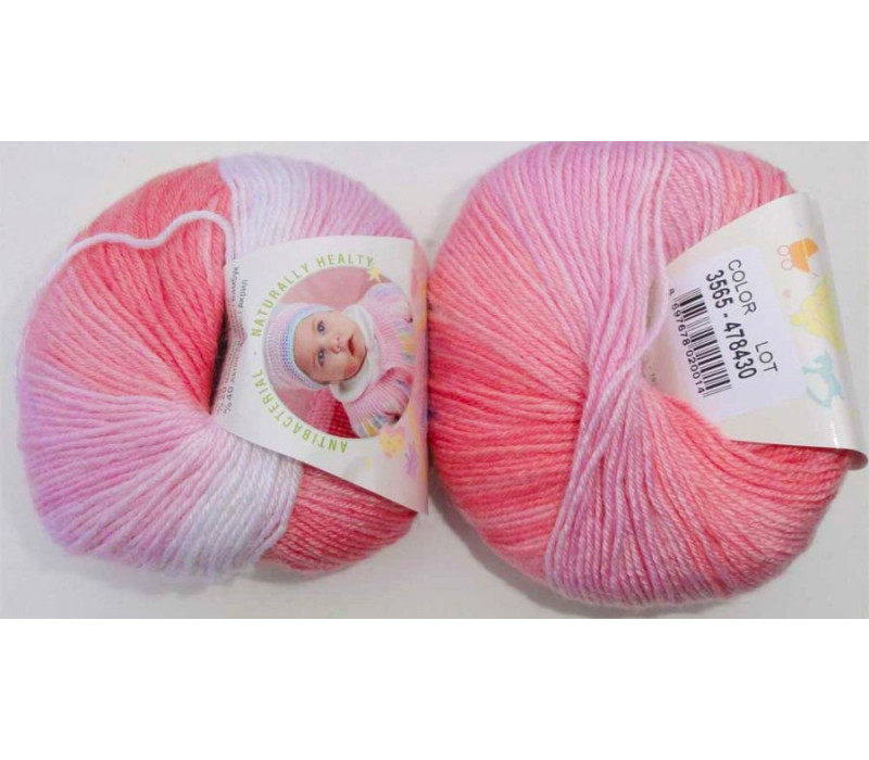 Пряжа Alize Baby Wool Batik 3565