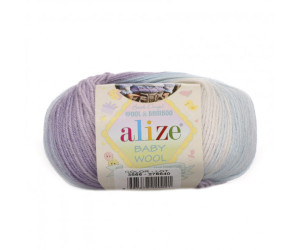 Пряжа Alize Baby Wool Batik 3566