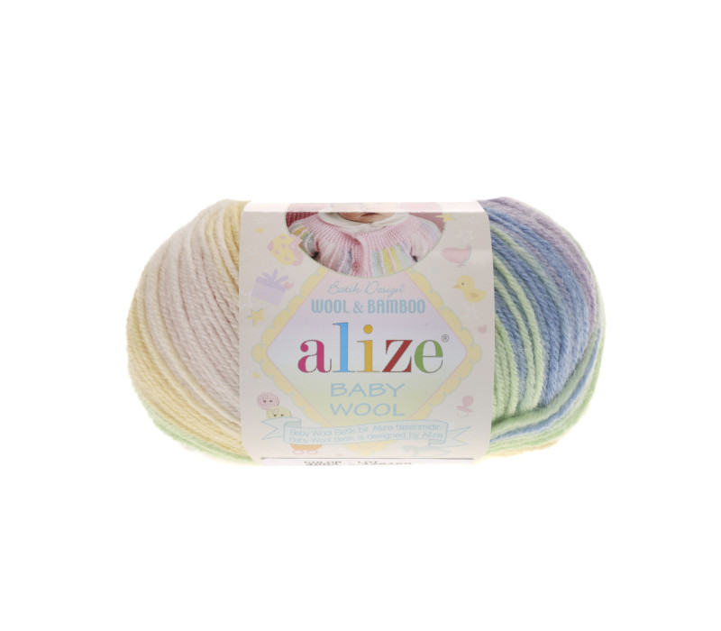 Пряжа Alize Baby Wool Batik 4004