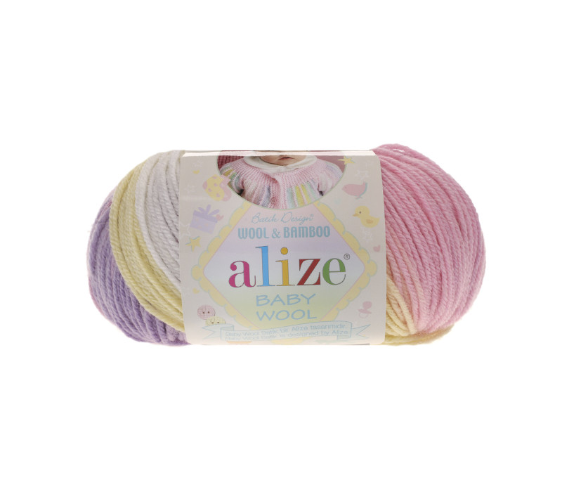 Пряжа Alize Baby Wool Batik 4006 Пряжа Alize Baby Wool Batik 4006