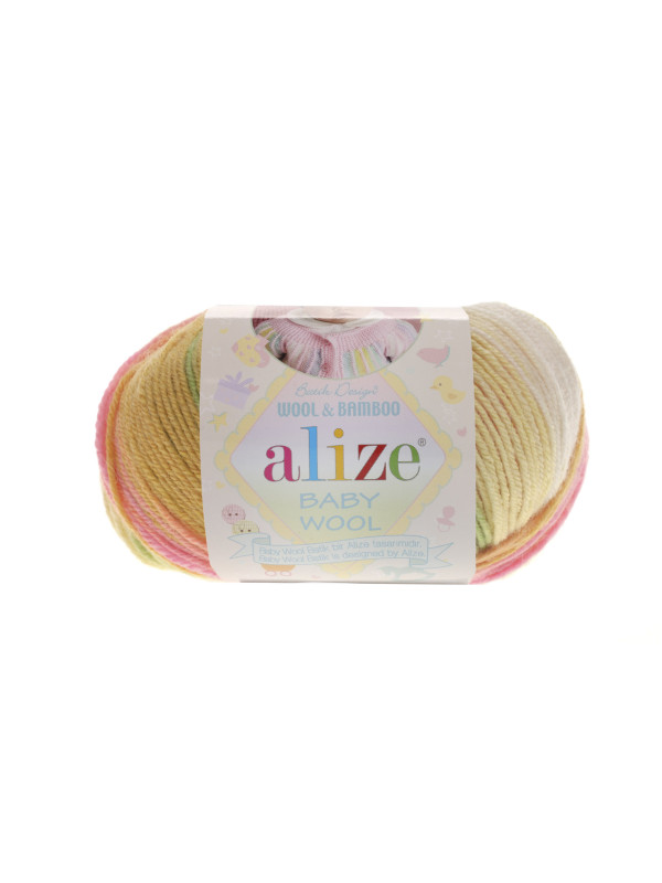 Пряжа Alize Baby Wool Batik 4390