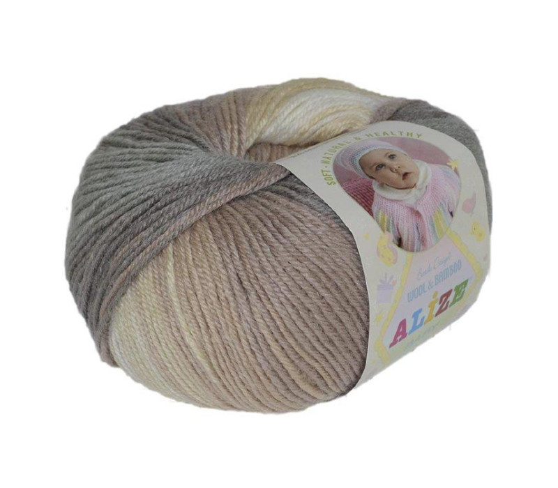 Пряжа Alize Baby Wool Batik 4726 Пряжа Alize Baby Wool Batik 4726