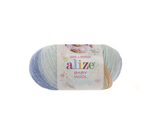 Пряжа Alize Baby Wool Batik 6539