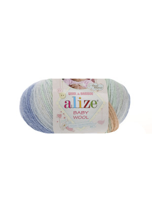 Пряжа Alize Baby Wool Batik 6539