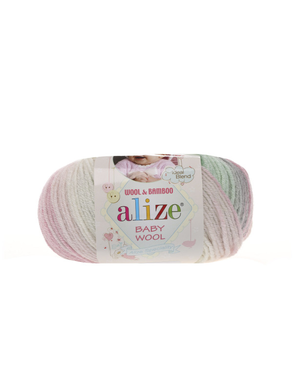 Пряжа Alize Baby Wool Batik 6541