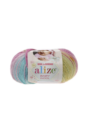 Пряжа Alize Baby Wool Batik 6550