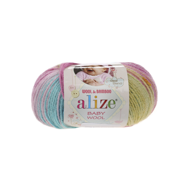Пряжа Alize Baby Wool Batik 6550