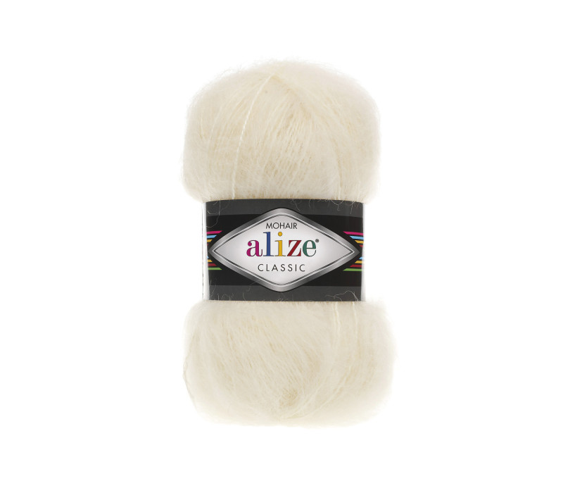 Пряжа Alize Mohair Classic 01