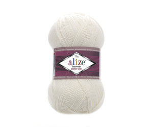 Пряжа Alize Superwash 100 01