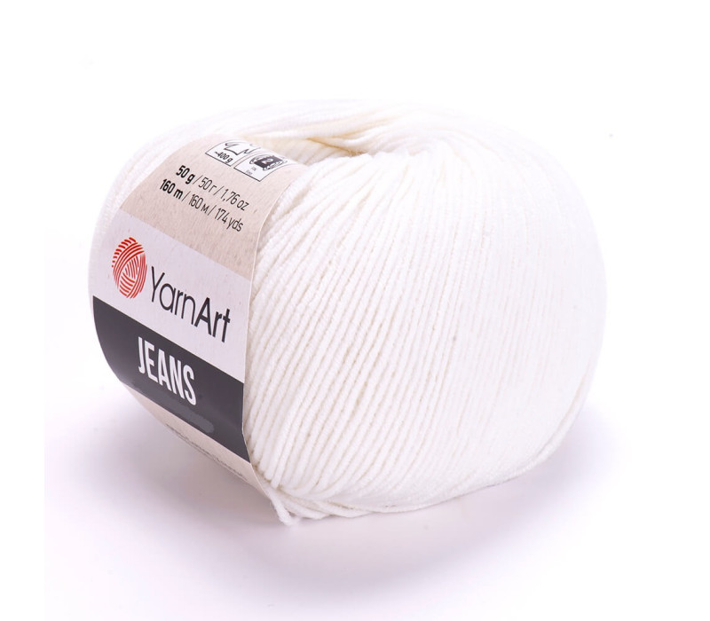 Пряжа YarnArt Jeans 01
