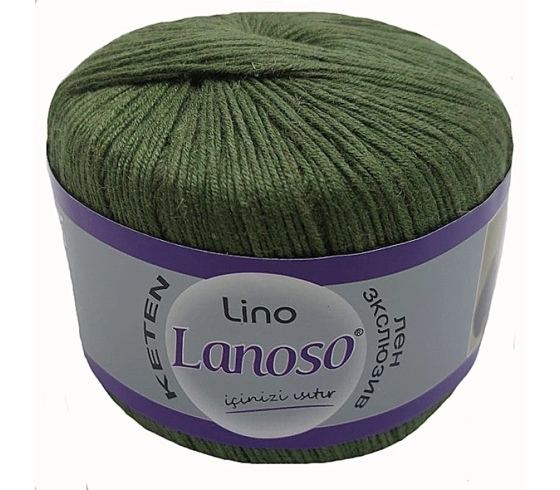 Пряжа Lanoso Lino 912 Пряжа Lanoso Lino 912