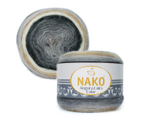 Пряжа Nako Angora Luks Color 81914
