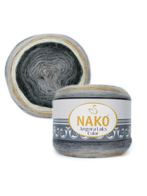 Пряжа Nako Angora Luks Color 81914