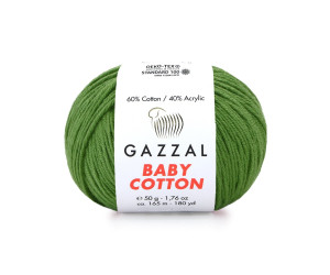 Пряжа Gazzal BabyCotton 3449