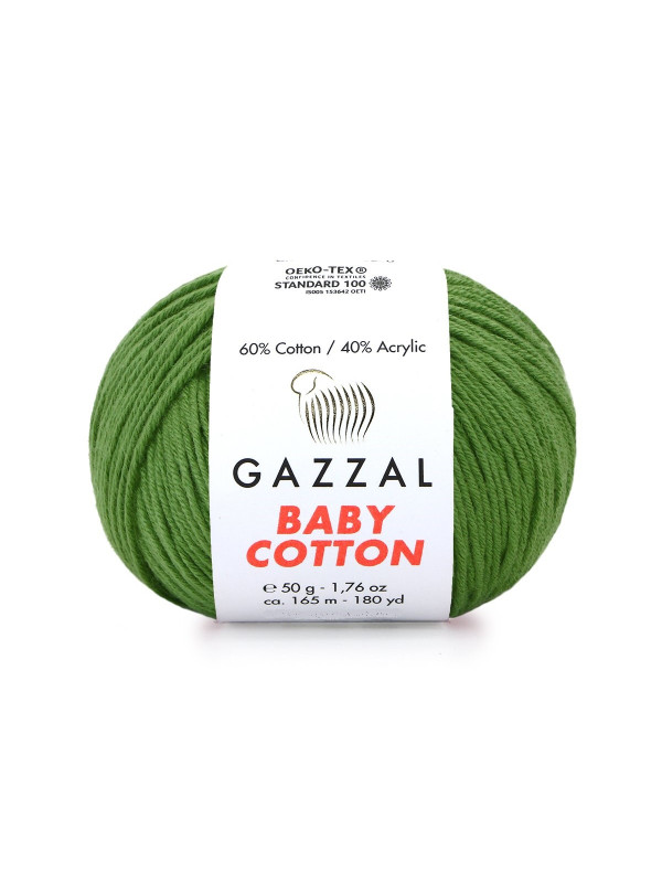 Пряжа Gazzal BabyCotton 3449