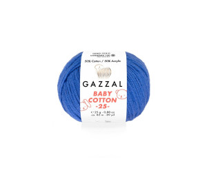 Пряжа Gazzal BabyCotton 25 цвет 3421