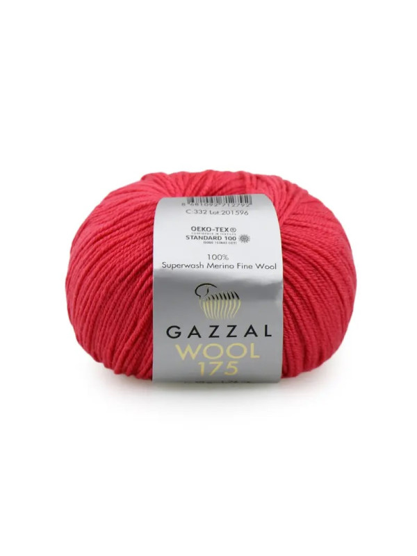 Пряжа Gazzal Wool 175 332