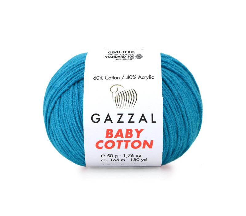 Пряжа Gazzal BabyCotton 3428 Пряжа Gazzal BabyCotton 3428