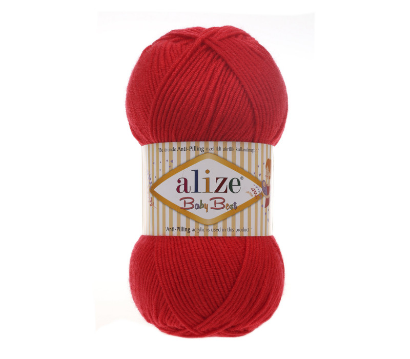 Пряжа Alize Baby Best 56 Пряжа Alize Baby Best 56