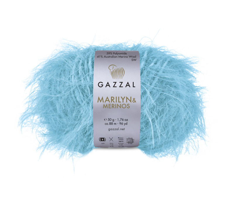 Пряжа Gazzal Marilyn&Merinos 8254