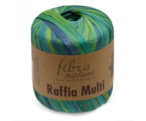 Пряжа FibraNatura Raffia Multi 117-05