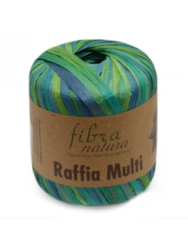 Пряжа FibraNatura Raffia Multi 117-05