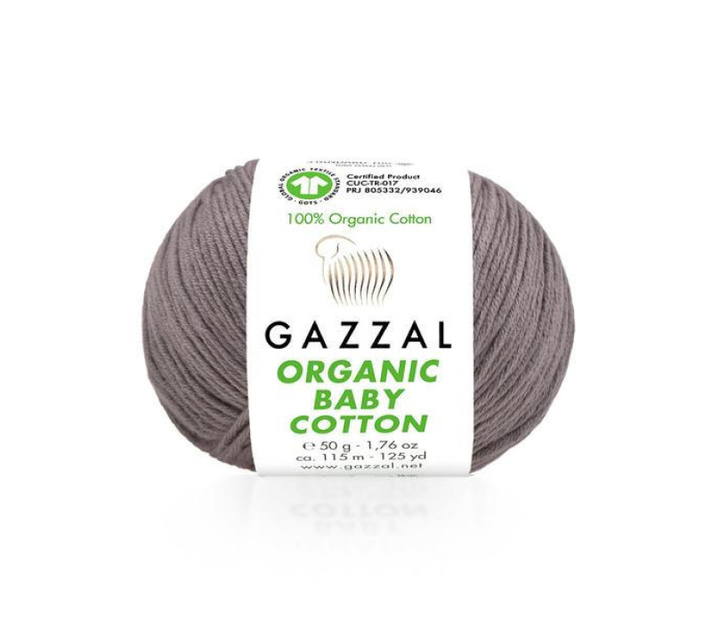 Пряжа Gazzal Organic Baby Cotton 452 Пряжа Gazzal Organic Baby Cotton 452