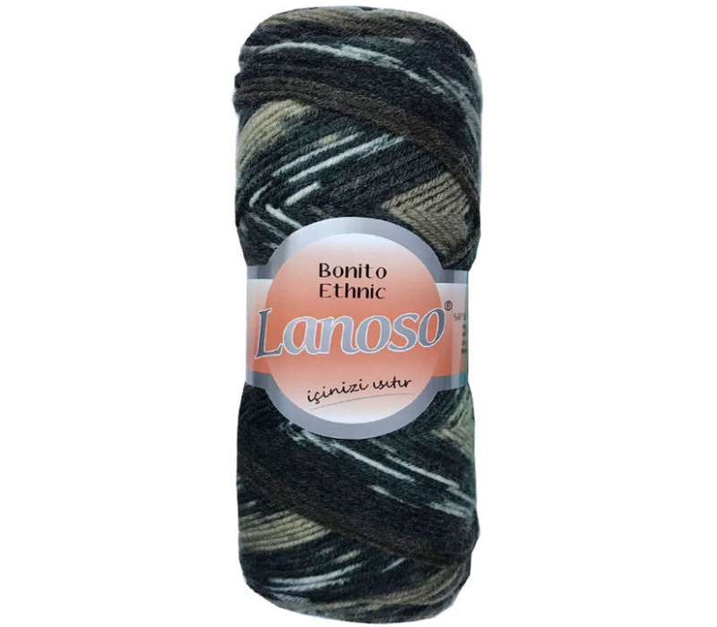 Пряжа Lanoso Bonito Ethnic 1205 Пряжа Lanoso Bonito Ethnic 1205