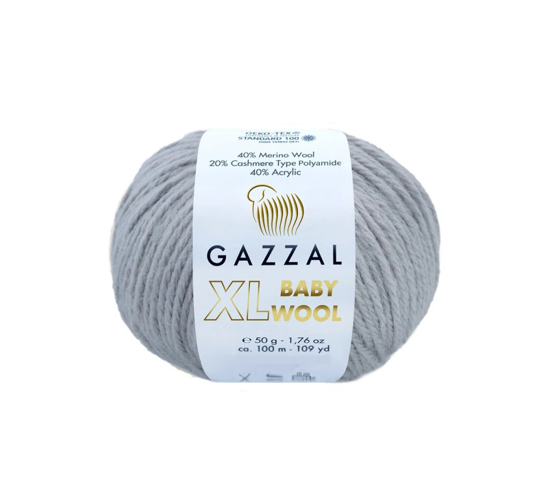 Пряжа Gazzal Baby Wool XL 817 Пряжа Gazzal Baby Wool XL 817
