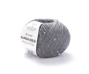 Пряжа Yarnart Alpaca Gold Paillettes 9304
