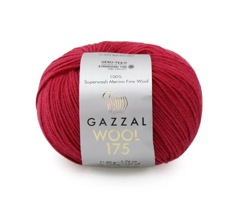 Пряжа Gazzal Wool 175 333 Пряжа Gazzal Wool 175 333