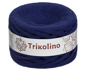 Пряжа трикотажная 7-9 мм "Trikolino" 100м. Индиго