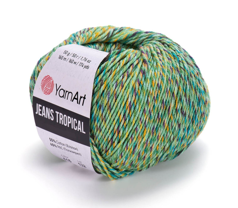 Пряжа YarnArt Jeans Tropical 616