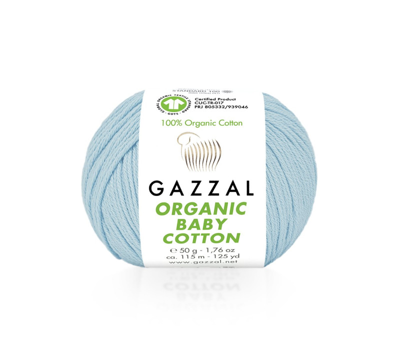 Пряжа Gazzal Organic Baby Cotton 423 Пряжа Gazzal Organic Baby Cotton 423