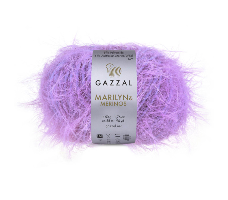 Пряжа Gazzal Marilyn&Merinos 8257 Пряжа Gazzal Marilyn&Merinos 8257
