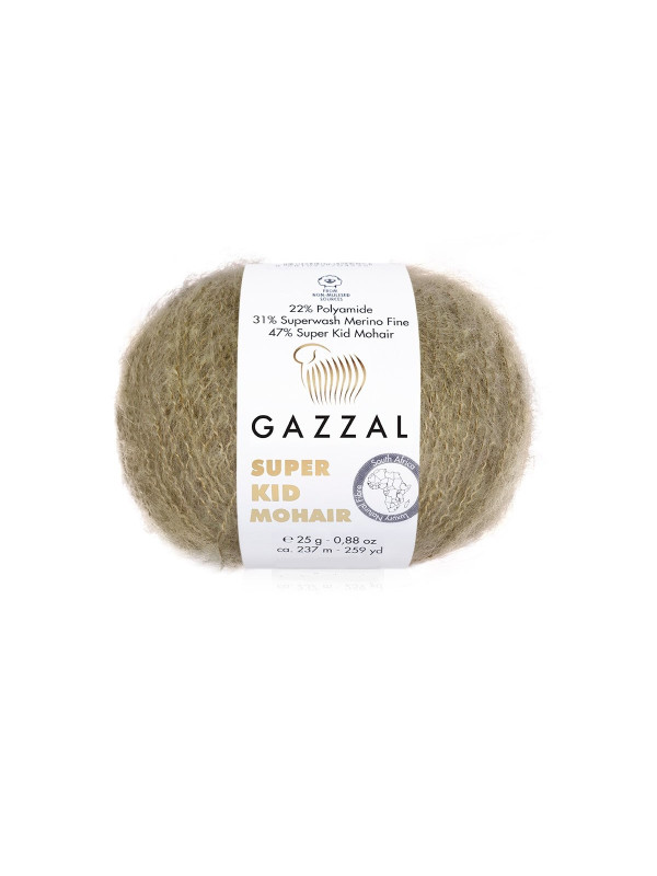 Пряжа Gazzal Super Kid Mohair 64406