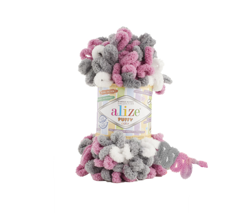 Пряжа Alize Puffy Color 6070 Пряжа Alize Puffy Color 6070