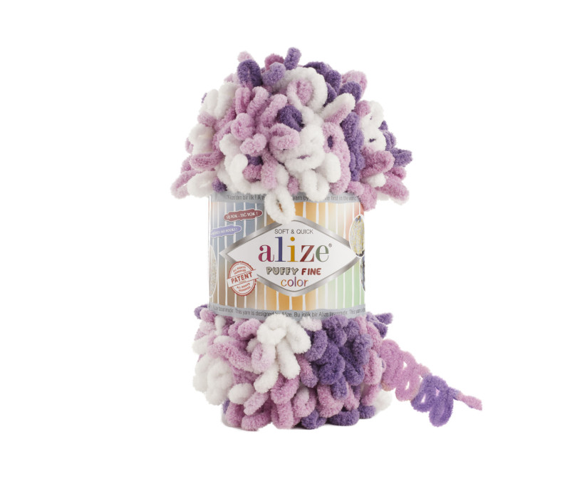 Пряжа Alize Puffy Fine Color 6067
